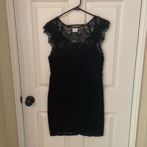 Free People Lace Trim Dress